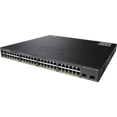 WS-C2960X48FPSL-RF – CISCO CATALYST NETWORK SWITCH