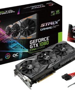 ROG-STRIX-GTX1080-O8G-11GPBS - ASUS ROG Strix GeForce GTX 1080 Graphics Card