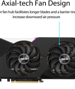  DUAL-RTX3070-O8G - ASUS Dual GeForce RTX 3070 Graphics Card