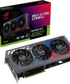 ROG-STRIX-RTX4060TI-O8G-GAMING - ASUS ROG Strix GeForce RTX Graphics Card
