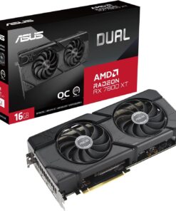 DUAL-RX7800XT-O16G - ASUS DUAL RX7800XT O16G GDDR6X Graphics Card