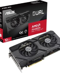DUAL-RX7700XT-O12G - ASUS DUAL RX7700XT O12G GDDR6 Graphics Card