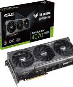 TUF-RTX4070S-O12G-GAMING - ASUS TUF Gaming GeForce RTX 4070 SUPER Graphics Card