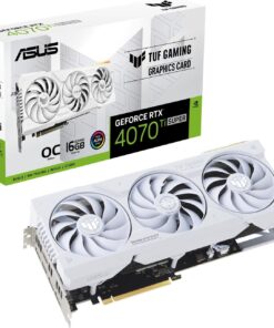 TUF-RTX4070TIS-O16G-WHITE-GAMING - ASUS TUF Gaming Graphics Card
