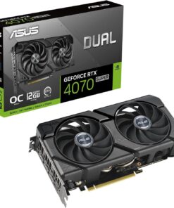 DUAL-RTX4070S-O12G-EVO - ASUS Dual GeForce RTX 4070 SUPER EVO Graphics Card