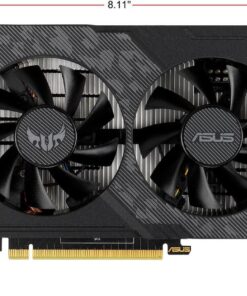 TUF-GTX1650-4GD6-P-GAMING - ASUS UF Gaming GeForce Graphics Card