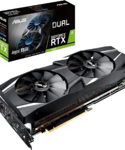 DUAL-RTX2080-A8G - ASUS GeForce RTX 2080 Advanced Graphics Card