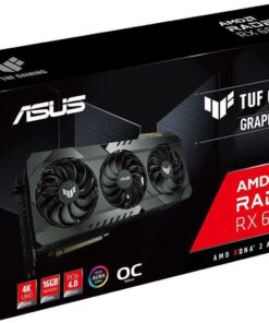 TUF-RX6800XT-O16G-GAMING - ASUS TUF Gaming Radeon RX 6800 XT Graphics Card