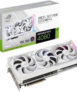 ROG-STRIX-RTX4080-O16G-WHITE - ASUS ROG Strix GeForce RTX 4080 Graphics Card